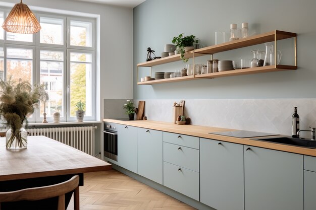 Jak zaprojektować przestronną i praktyczną kuchnię w małym mieszkaniu?